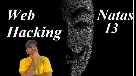Natas Web Hacking 13 (uploading an illegal file and manipulating file signature)