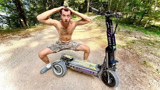 Außergewöhnlicher Riesen Elektro Roller Mit 3 Rädern Im Test! (ootd T30)