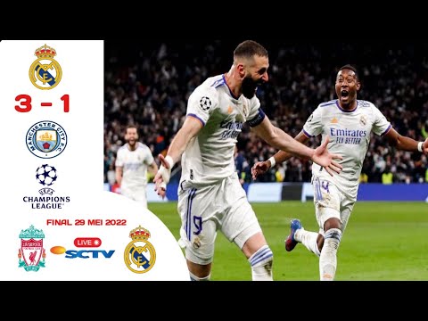 Hasil liga Champions tadi malam - Real Madrid vs Manchester City - Semifinal leg ke 2,,,