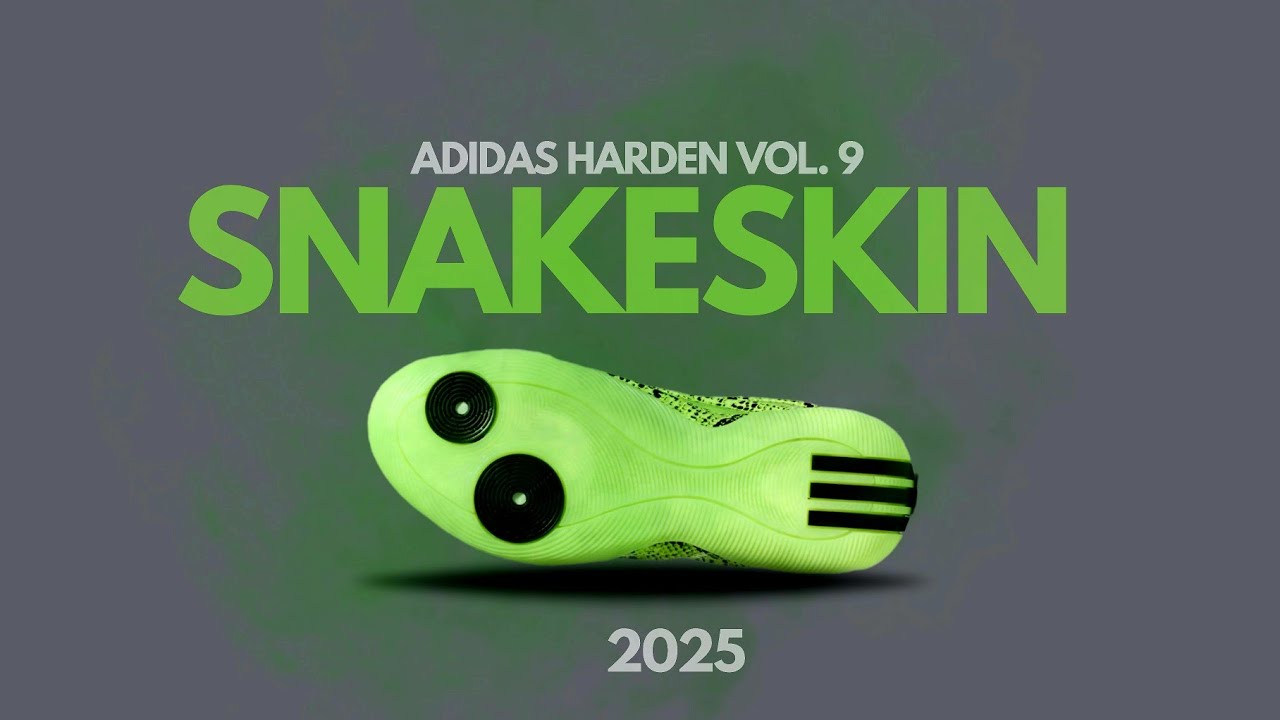 Harden Vol. 9 SNAKESKIN – Adidas Just Leveled Up for 2025! - YouTube
