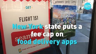 New York curbs food delivery app fee