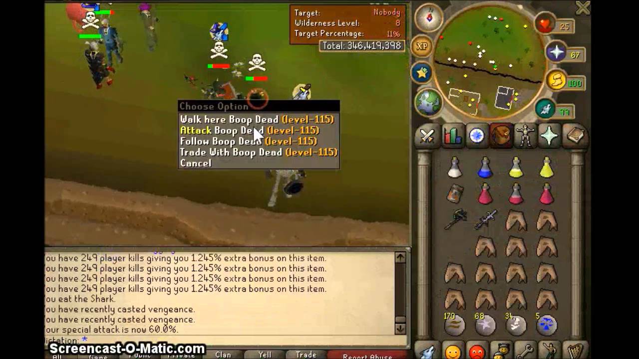 [SOULSPLIT RSPS] Pk commentary 2 - Dh Pking!