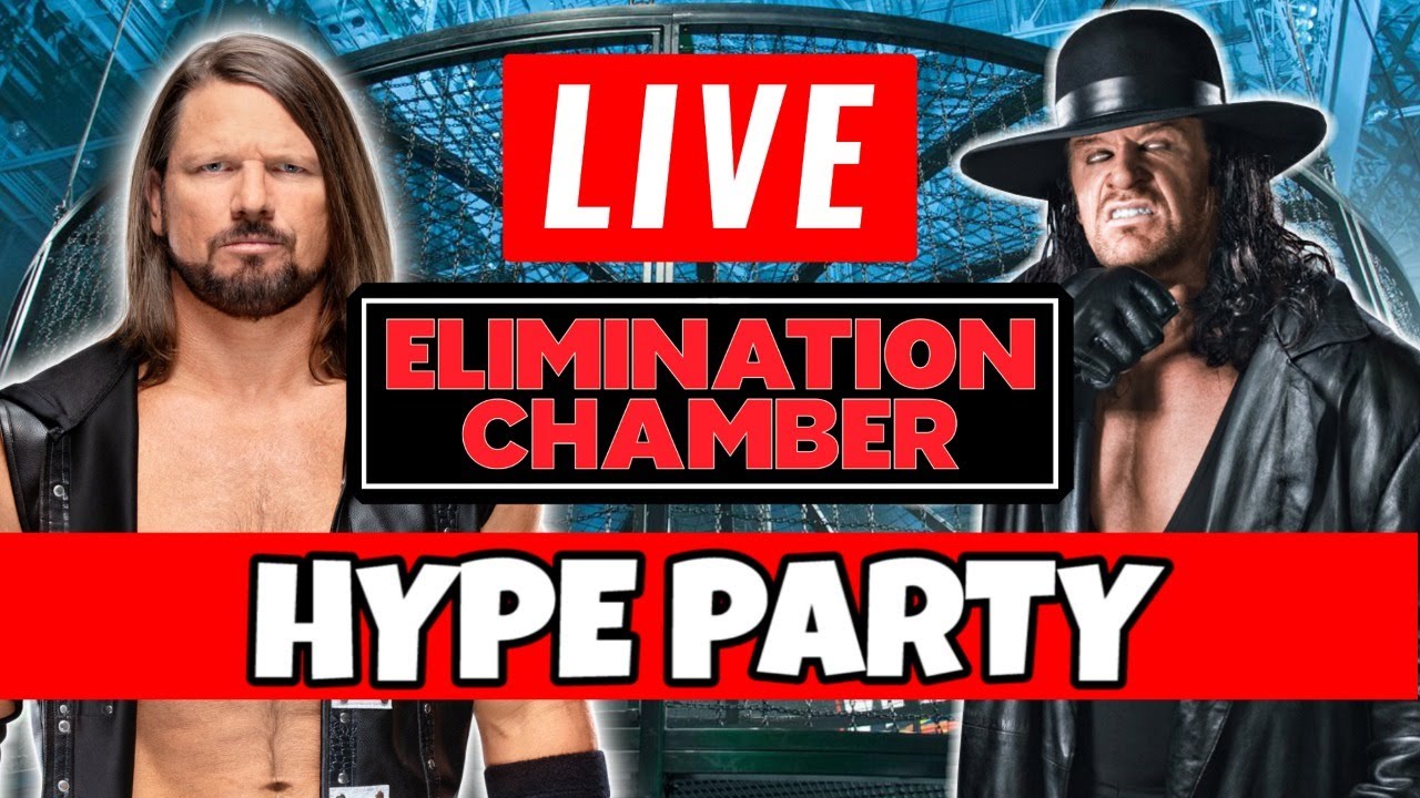 🔴 WWE ELIMINATION CHAMBER 2020 HYPE PARTY LIVE