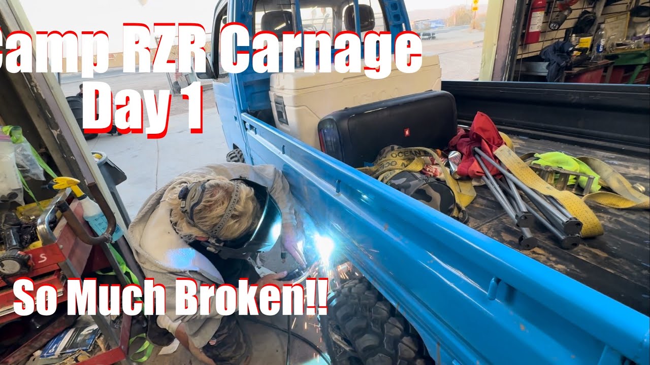 GLAMIS FAB CAMP RZR 2024 Halloween weekend DAY 1 Carnage