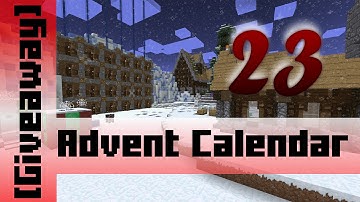 Redstone Advent Calendar [Dec. 23rd] New Redstone Creation and everyday a Giveaway