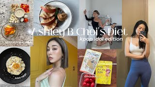 EATING LIKE ASHLEY B CHOI FOR 24HRS (KPOP IDOL DIET) | Celebrity Diet Net Worth