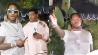 Future Goes Off On Paparazzi &amp; Threw a Drink At Camera Man