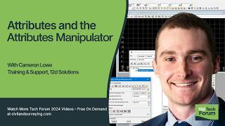 Automate 12d Model Attributes: The Manipulator Guide #TechForum