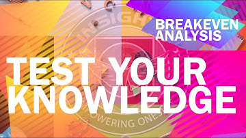 Breakeven Analysis in a Multiple Product Setup