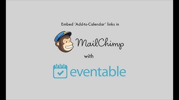 How to include Add to calendar links in your MailChimp emails