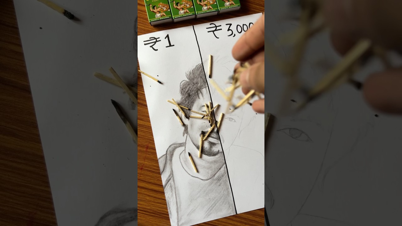 ₹1 vs ₹3000 | g.o.a.t💥💥 vijay thalapathy💥💥 Drawing