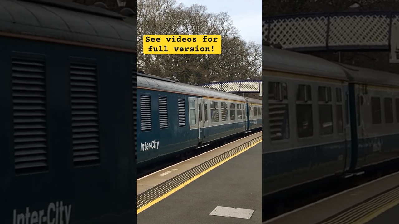 InterCity coaches on Highland Main Line 🏴󠁧󠁢󠁳󠁣󠁴󠁿 on way to Southampton