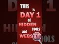 Day 1 – Hidden Tools & Websites | Create Liquid Paper Animation in Seconds #animation #ai #tech