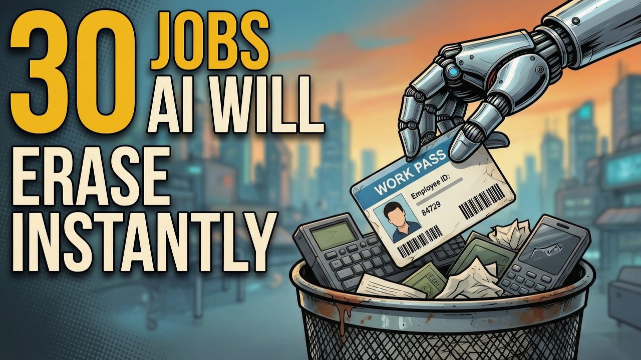 30 JOBS AI Will Erase Instantly