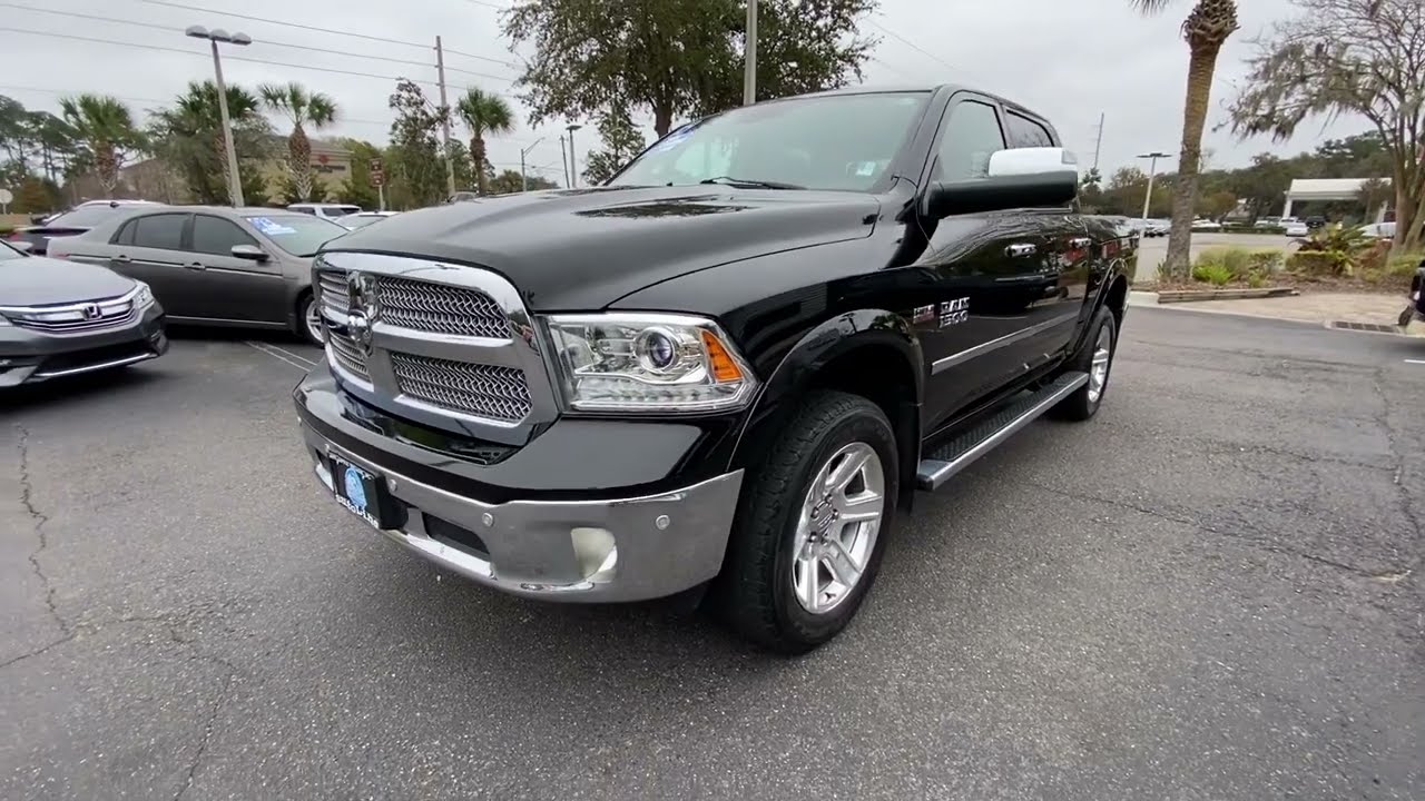 T4638A 2015 Ram 1500 LARAMIE LIMITED at Autoline Preowned For Sale Used Test Drive Jacksonville