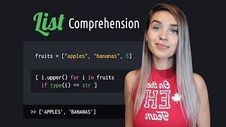 List Comprehension  BEST Python feature !!! Fast and Efficient