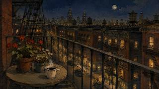 New York, 1948 | A Quiet Summer Night on the Fire Escape | Vintage Ambience and Old Time Radio