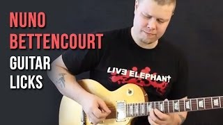 Nuno Bettencourt Guitar Licks - Richard Lundmark