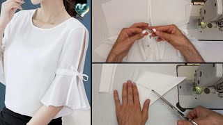 Sleeve Sewing Techniques ❤️ How To Sew A Beautiful Sleeve