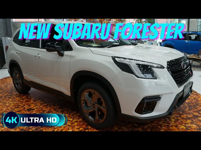 2024 SUBARU FORESTER STI Sport - New Subaru Forester 2024 White - 新型スバル フォレスターSTIスポーツ2024年モデル class=
