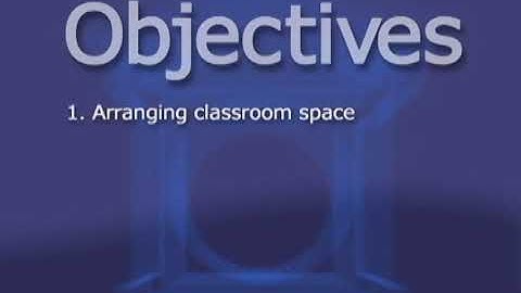 GYCB Segment 2: Introduction to Arranging the Classroom