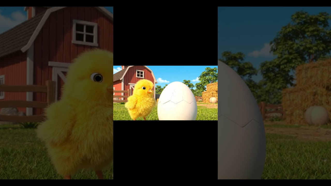 🐔 Chicken and Egg Surprise – Funny Farm Cartoon for Kids! 