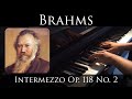 Brahms - Intermezzo in A major, Op. 118, No. 2