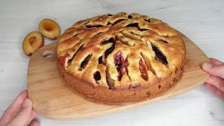 Вкусный Пирог со сливами рецепт на скорую руку Вкусный Пирог со сливами рецепт на скорую руку