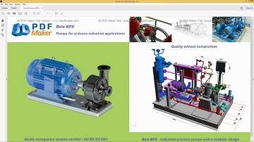 3D PDF Maker for MicroStation Tutorial 2. Insert MicroStation 3D Models in PDF(without MicroStation)