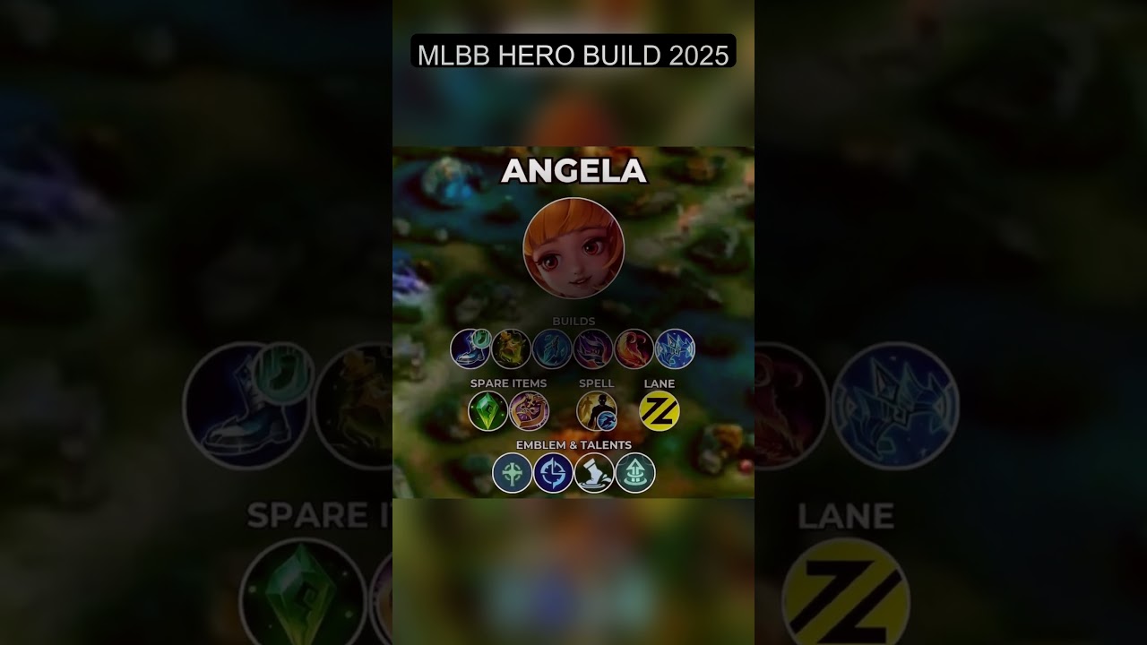 MLBB ANGELA BEST BUILD 2025