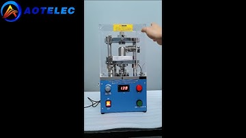 CE Certificated Electric Coin Cell Crimper MSK 160E