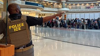 Trump deploys ICE agents at U.S. airports as delays mount up | Workers and travelers speak out