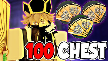 I Farmed 100 Tier 5 Chest Rare Drops Enabled In Project Slayers Update 1.5!