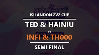 [WC3] Isilandon 2v2 Cup - RO4: Infi & TH000 vs. TeD & Hainiu