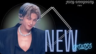 JUNG WOOYOUNG fmv -  NEW RULES ✦ #wooyoung #ateez #fmv