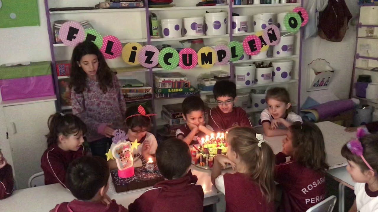 Cumple en el jardín 6 años
