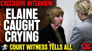 EXCLUSIVE! Amber 's Lawyer Elaine Caught CRYING In Court! Eye Witness Interview Tells All!