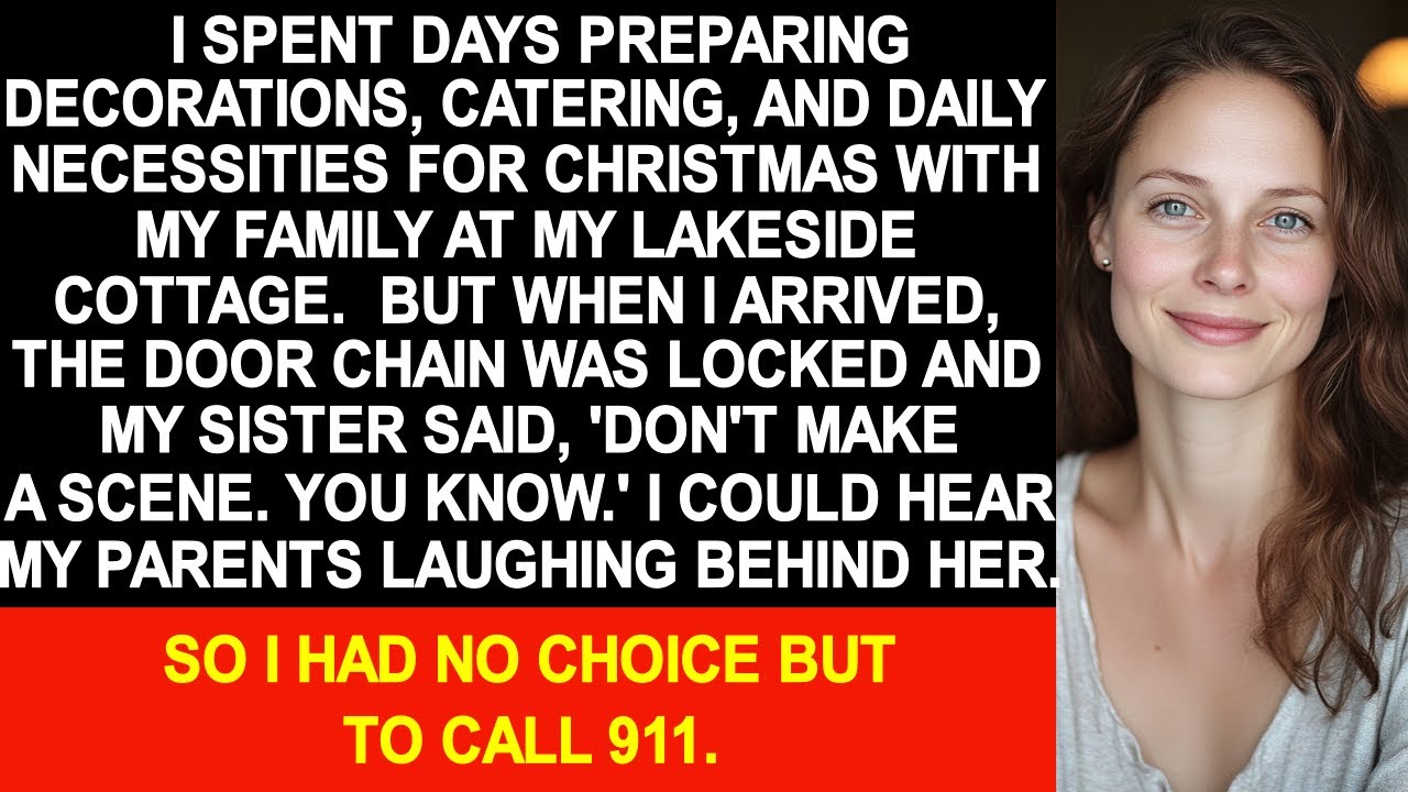 Я провел несколько дней, готовясь к Рождеству вместе с семьей, но когда я приехал, дверная цепочк...