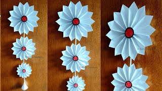 White Paper Craft ideas (2022) / Easy & Beautiful Wall Hanging / ROOM DECOR