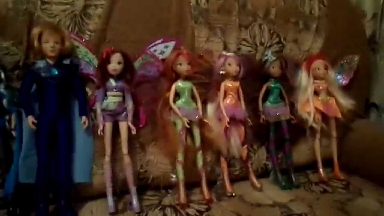 Обзор на всех моих кукол Винкс Winx