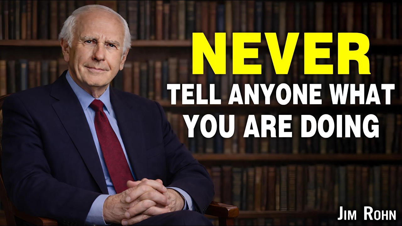 Никогда никому не рассказывайте о том, что вы делаете | Мотивация Джима Рона