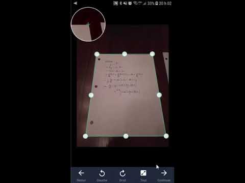 CamScanner tutoriel