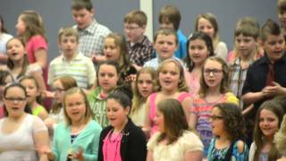 Jake's Spring School Concert - Song 2 (4th Graders)