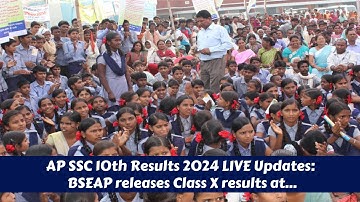 AP SSC 10th Result 2024 Live Updates: Check pass percentage, link to download scorecard here....