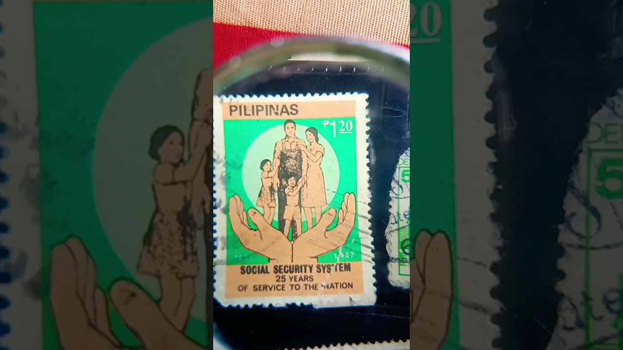 Philippines Stamp - Social Security System - 25 Years of Service To The Nation, 1982