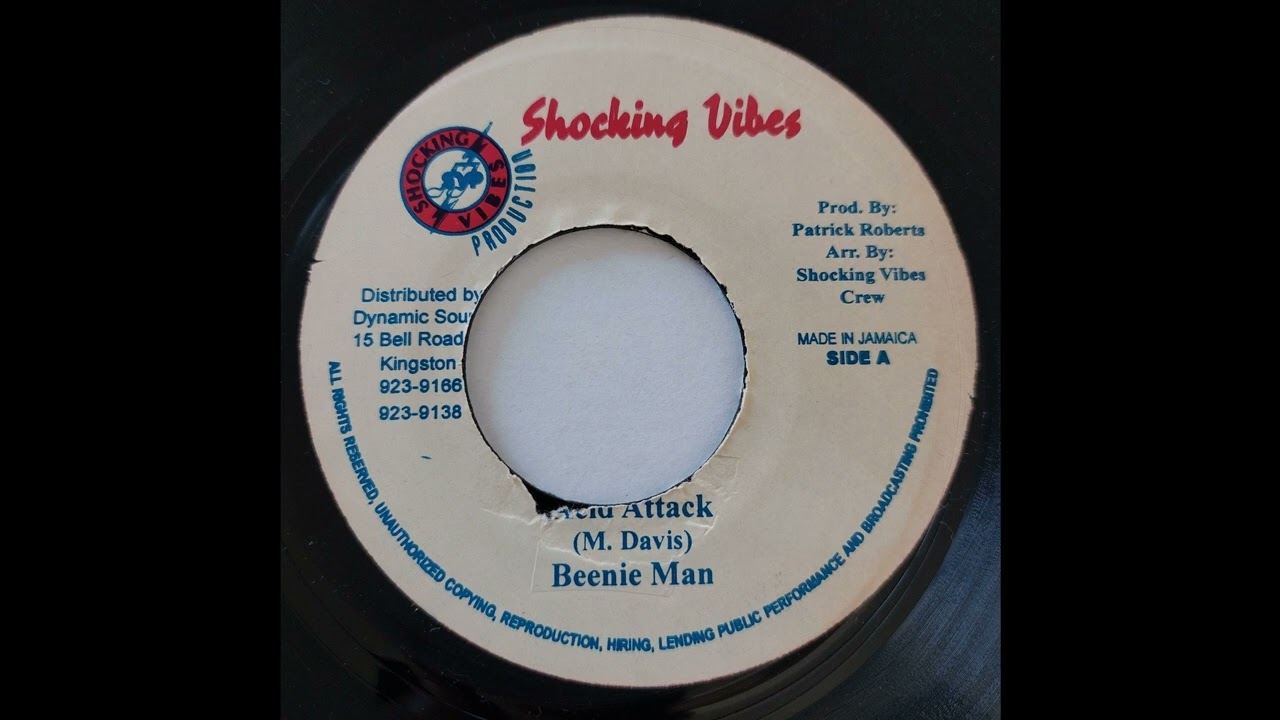 Beenie Man - Acid Attack - Shocking Vibes 7inch 199x