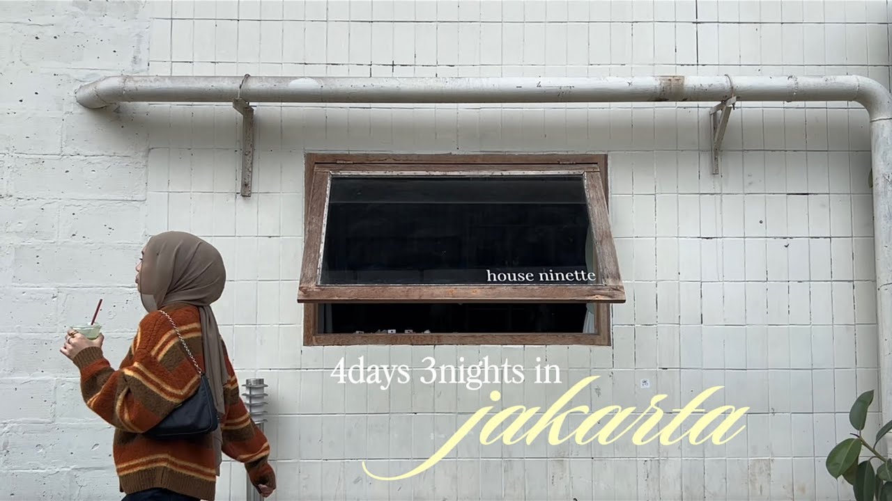 alone in jakarta with my best friend for the first time & shopping haul