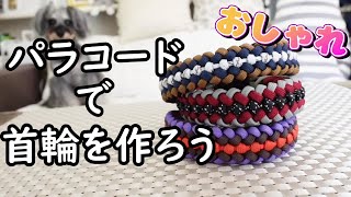 愛犬に手作り首輪 [DIY][ペット][ドッグカラー][dog collar][paracord][パラコード][犬用品]