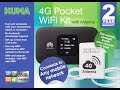 Kuma 4G Pocket WiFi Kit with Antenna Setup Video