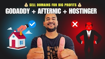 Hoe u uw domein voor een hogere prijs kunt verkopen op GoDaddy. Afternic-installatie en TXT-waard...